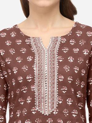 Brown gotta patti cotton salwar 4