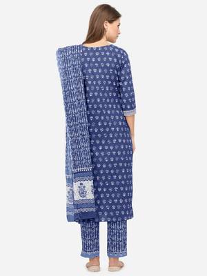 Blue gotta patti cotton salwar 3