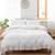 White Supper 100% Cotton Duvet Cover, Duvet Cover With Buttons Toddler-Cotton Bedding Washed Duvet
