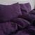 3 Pc pure cotton 200tc dark purple duvet cover bedding Set dark purple Bedding Set, Duvet purple comforter Set pillow