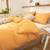 YELLOW COLOR  100% Cotton Duvet Cover/Doona Cover ........