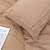 Khaki Concise Duvet Cover Set Soft 100% Cotton Bed Set Kid Teen Adult Bedding Set Bedroom Decor Housewarming