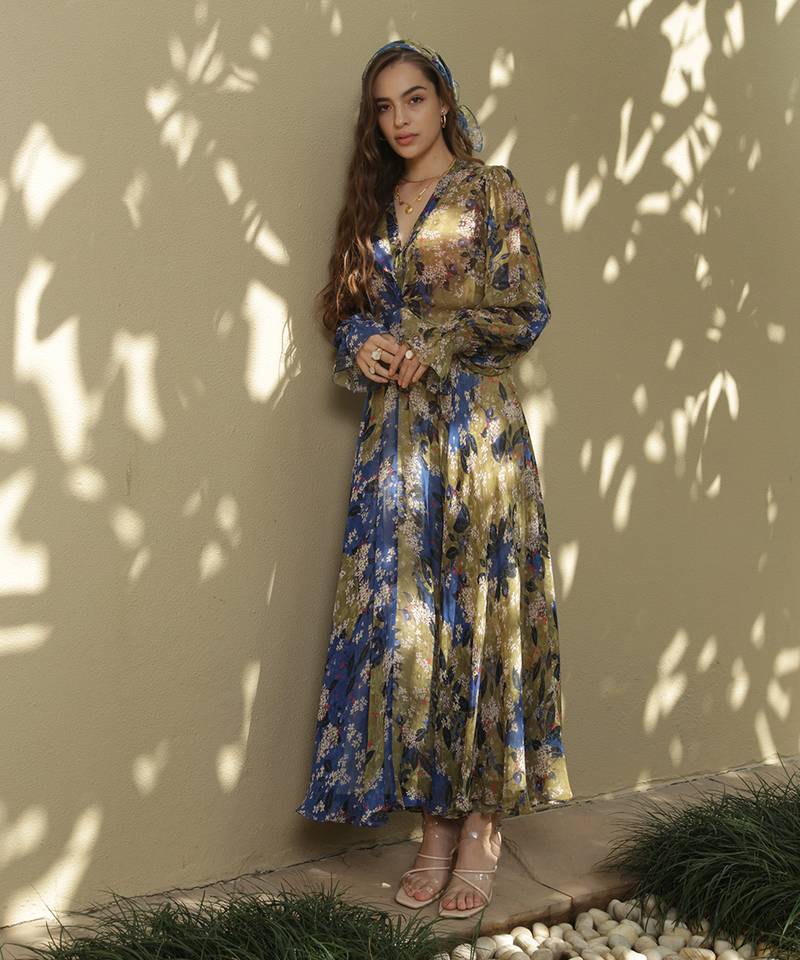 Paradise Forest Maxi Dress