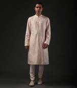 Pink Embroidered Kurta Set
