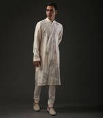 Ivory Embroidered Kurta Set