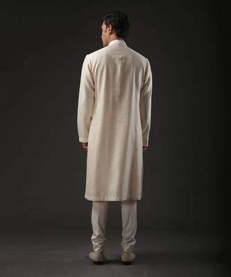 Ivory Embroidered Kurta Set 2