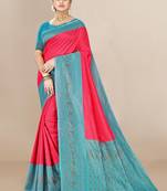 Banarasi silk saree with Woven design