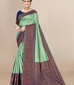 Banarasi silk saree with Woven design
