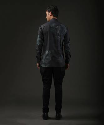Black Printed Shirt 2