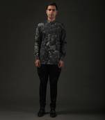 Black Digital Printed Shirt