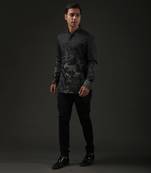 Black Digital Printed Shirt