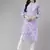 Ada Hand Embroidered Purple Cotton Lucknow Chikankari Women Kurta - A411403
