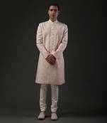 Baby Pink Embroidered Sherwani