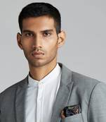 'Enchanted Garden' Silk Handkerchief