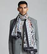 'Flowering Stone' Silk Stole