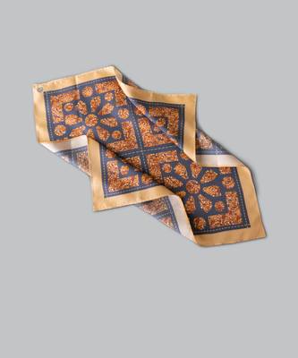 'Summer in the Villa' Silk Handkerchief 2