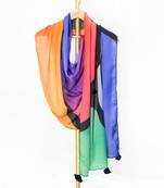 Valeria satin digital printed scarf