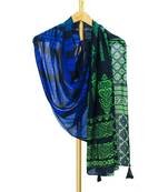 Gabriela satin digital printed scarf