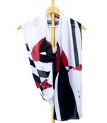 Daniela satin digital printed scarf