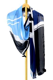 Mar  a  satin digital printed scarf