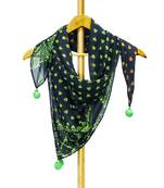 Fernanda satin digital printed scarf