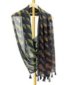 Raquel satin digital printed scarf