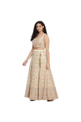 Classic Chiku Georgette Lehenga Choli 4