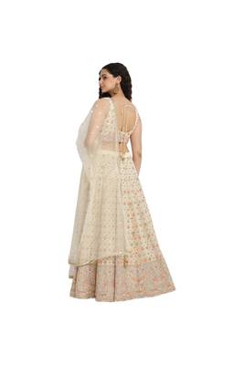 Classic Chiku Georgette Lehenga Choli 5