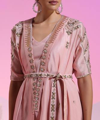Sequin And Bead Cover Up Set 4