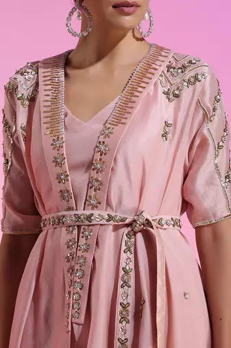 Sequin And Bead Cover Up Set