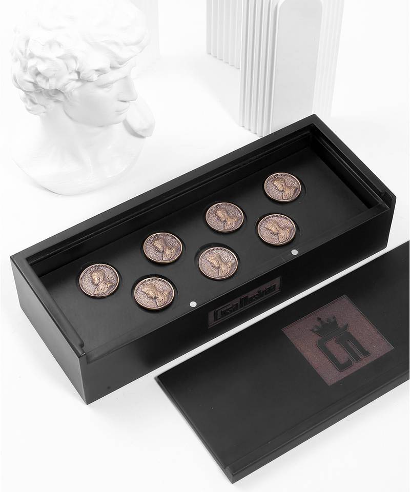 The Prince V Coin Button Set (Set Of 7)