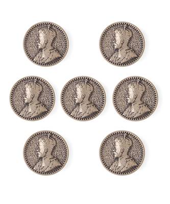 The Prince V Coin Button Set (Set Of 7) 4