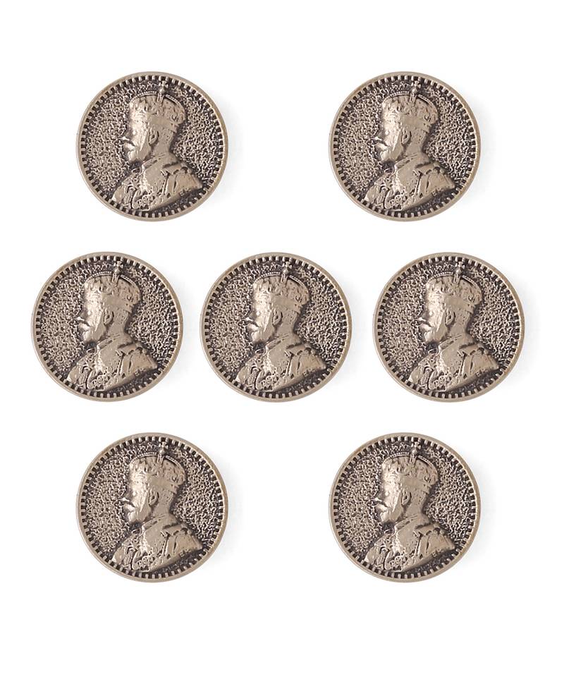 The Prince V Coin Button Set (Set Of 7)
