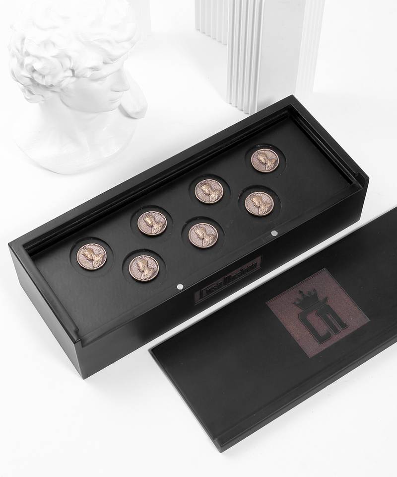 The Prince V Coin Button Set (Set Of 7)