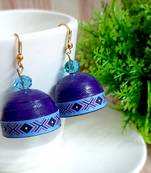 Multicolor agate jhumkas