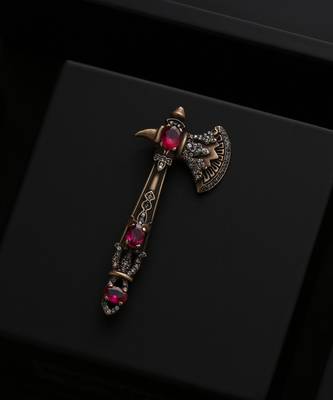 The Royal Axe Brooch 1