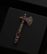 The Royal Axe Brooch
