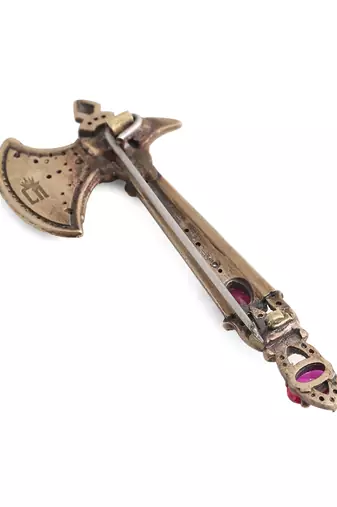 The Royal Axe Brooch