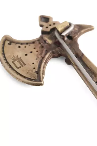 The Royal Axe Brooch