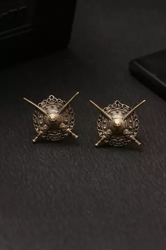 Shield & Sword Collar Tips