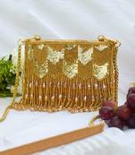 Dishi Clutch Gold