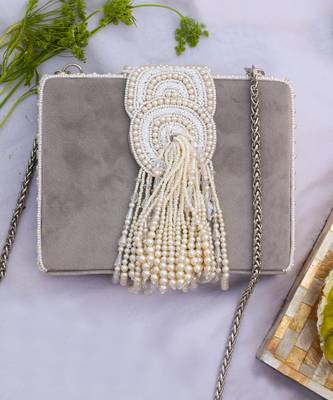 Erisha Clutch Grey 1