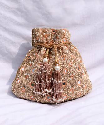 Idika Potli Pink Gold 1