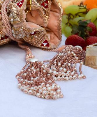 Idika Potli Beige-Red 4