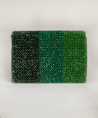 Mirai Clutch Dark Green 3