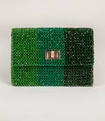 Mirai Clutch Dark Green