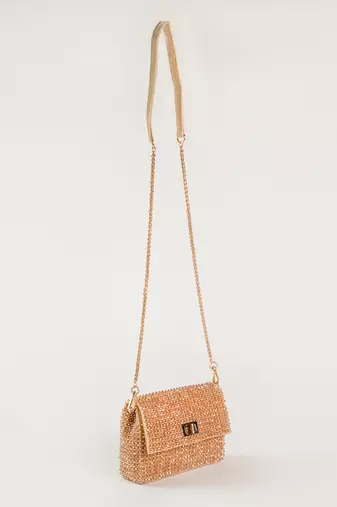 Mirai Clutch Gold