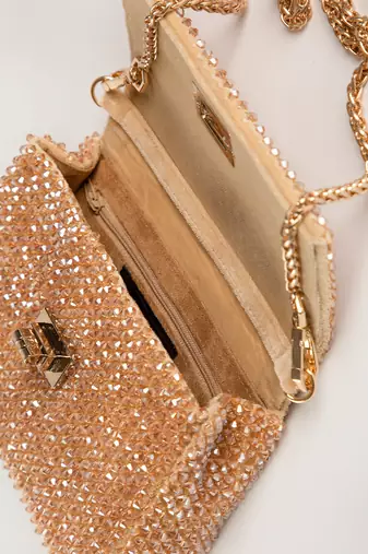 Mirai Clutch Gold