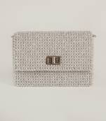 Mirai Clutch Silver