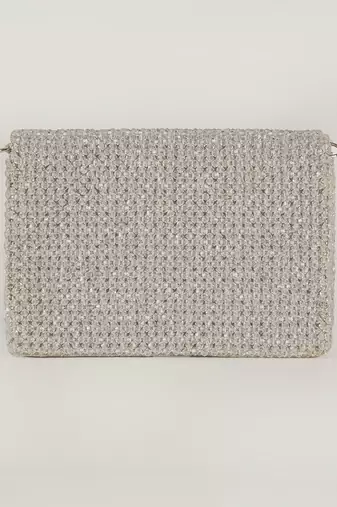Mirai Clutch Silver
